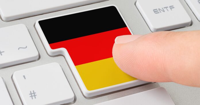 OZG Tastatur mit deutscher Flagge