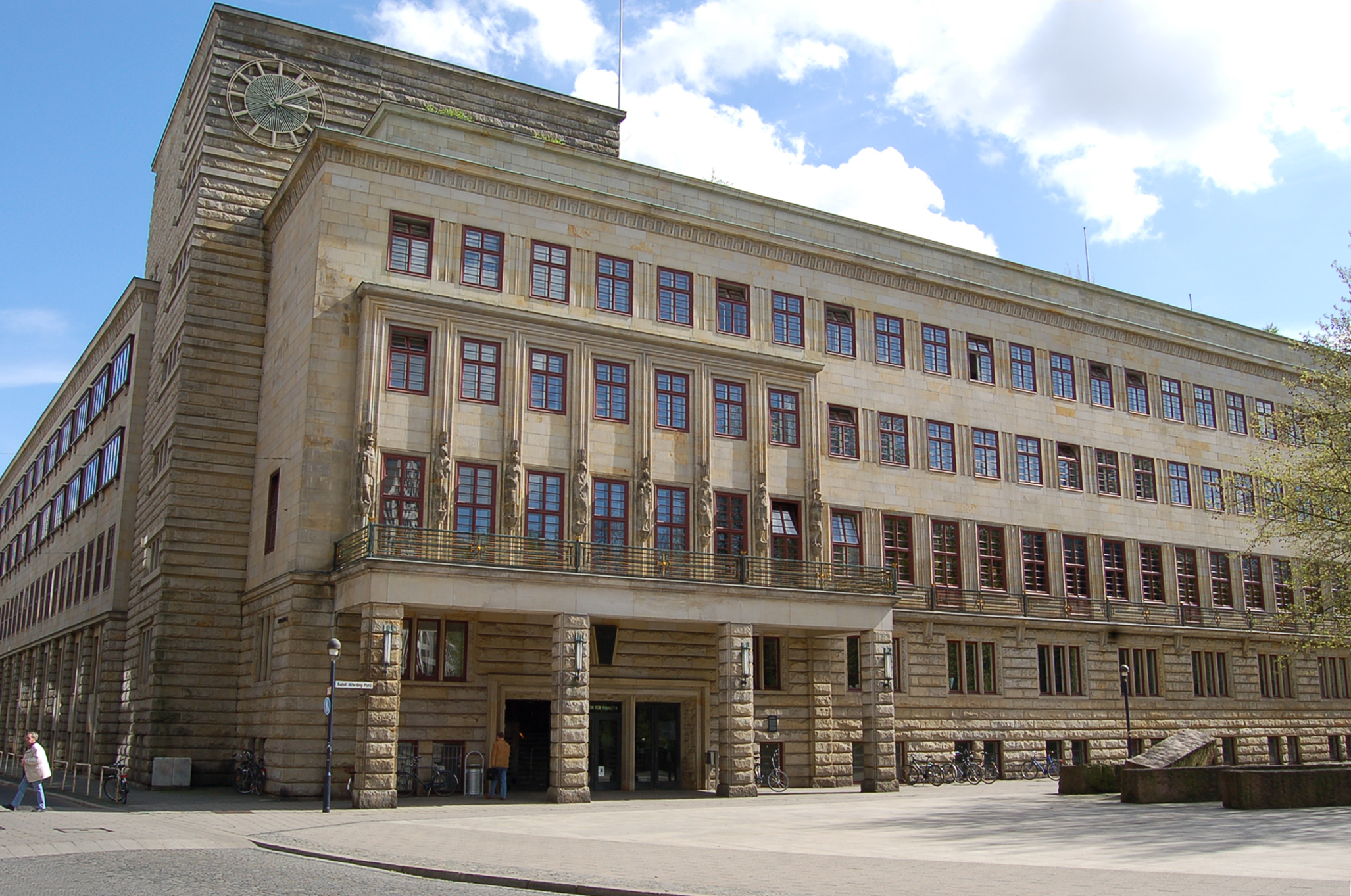 Das Haus des Reichs in Bremen ist der Dienstsitz des Senators für Finanzen.