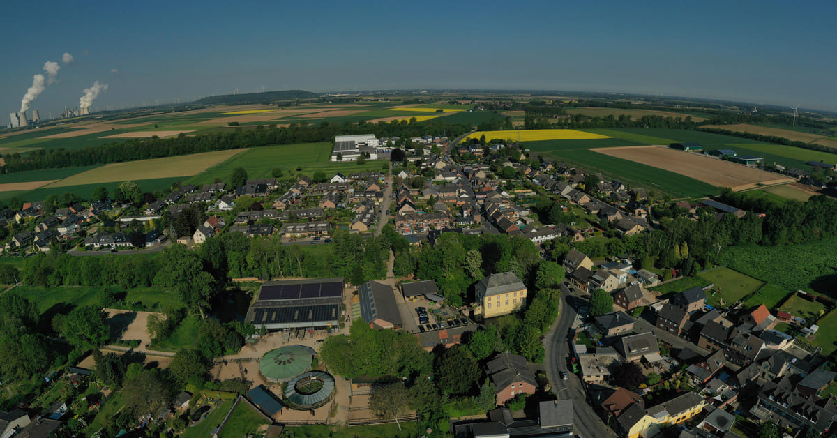 Rommerskirchen von oben (Bild: Die Luftbild AG - stock.adobe.com)