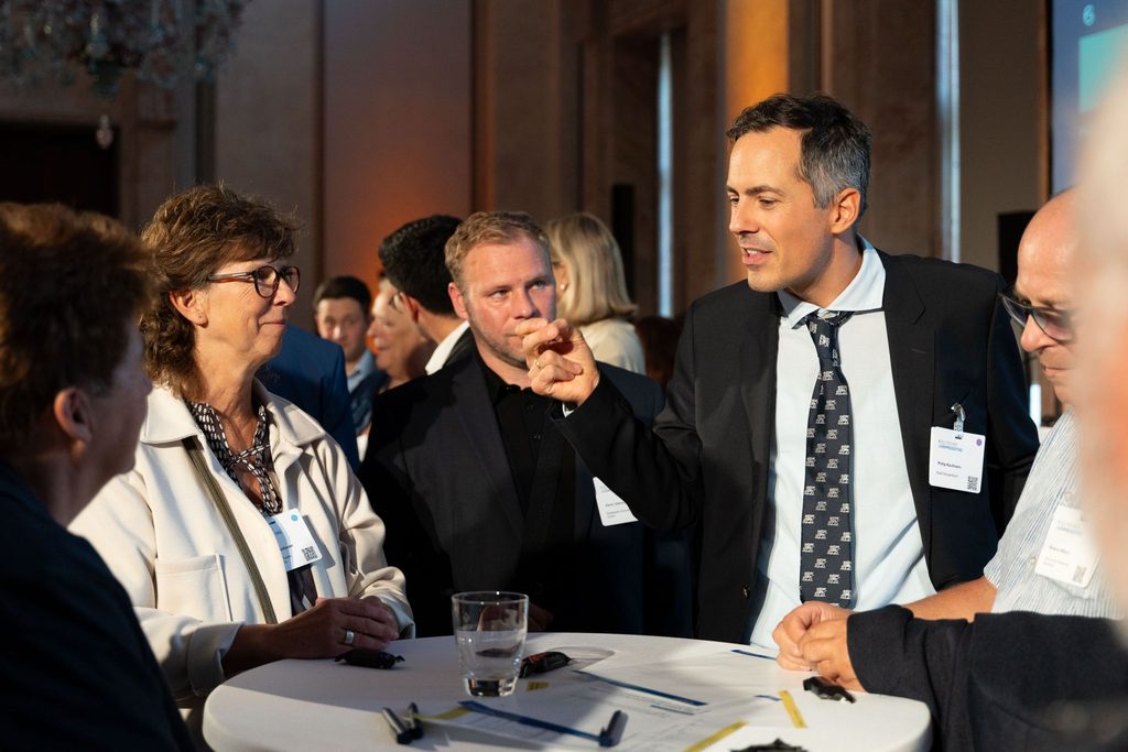 Beim Vorabend des Deutschen Kämmerertags tauschten sich die Konferenzteilnehmer erstmals im neuen Format der Kämmerer-Labs aus (Foto: DNK / Johannes Jost).